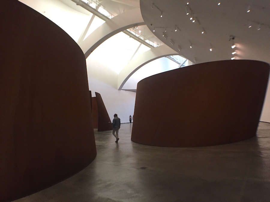 Richard Serra Guggenheim Bilboa Photo: © Artlyst 2024
