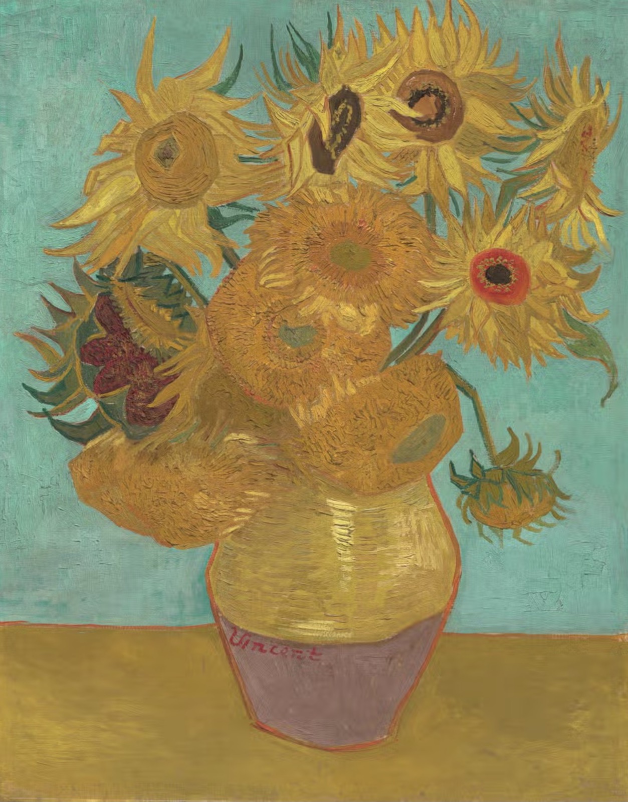 Sunflowers, 1889 (c) Philadelphia Museum of Art