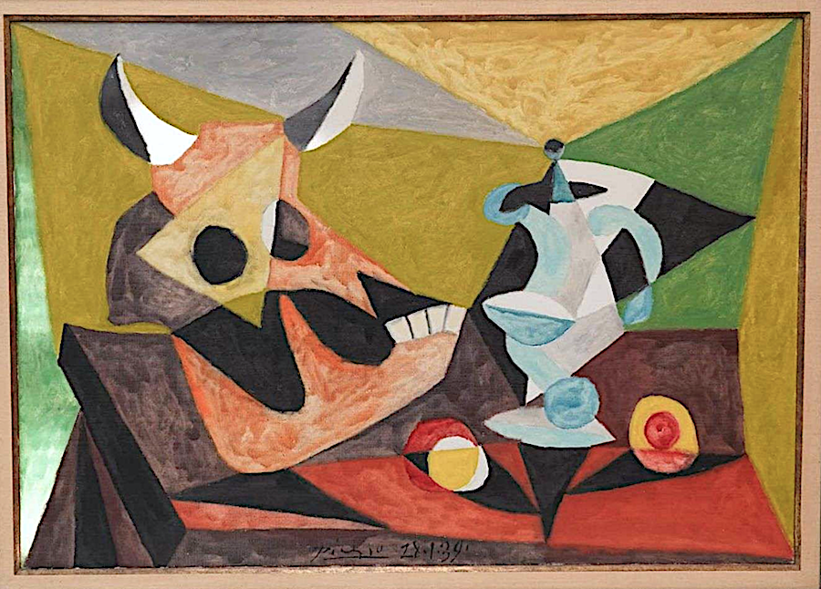Pablo Picasso’s Tête de taureau et broc (1939)