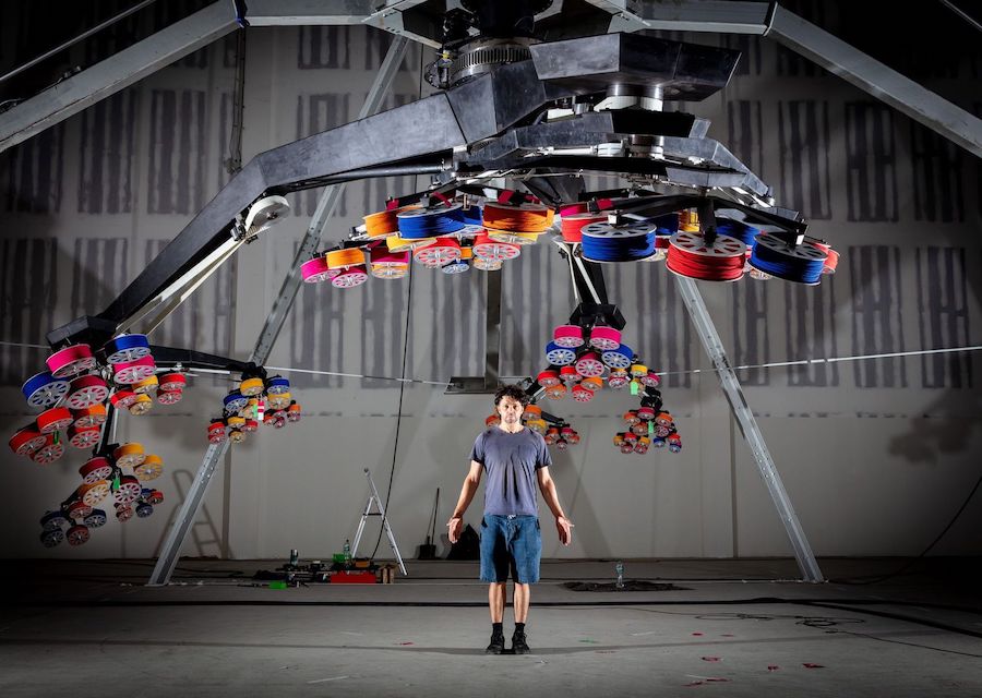 Conrad Shawcross: Unveils His Largest Rope Maker's Cycle Sculpture To Date