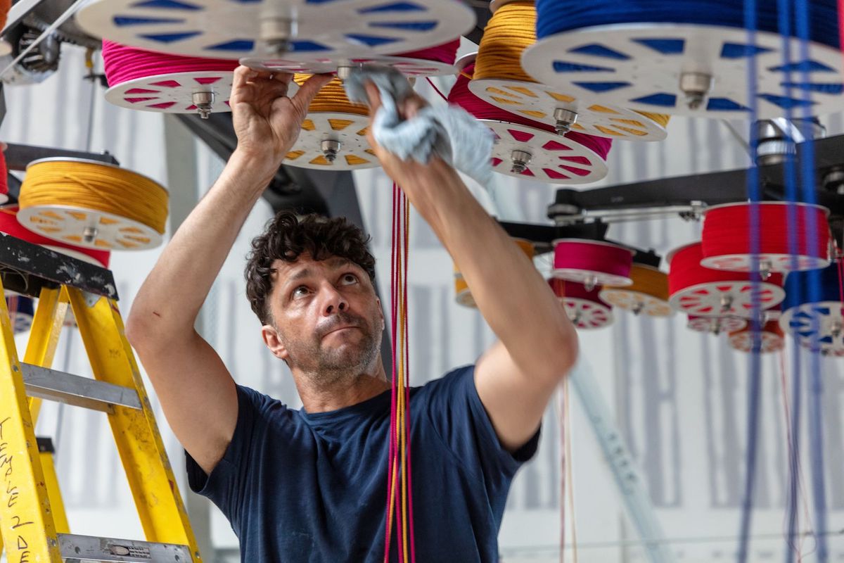 Conrad Shawcross: Unveils His Largest Rope Maker's Cycle Sculpture To Date