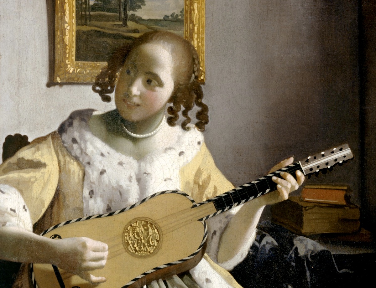 For the first time in three centuries, Johannes Vermeer’s The Guitar Player has been placed alongside its long-disputed double