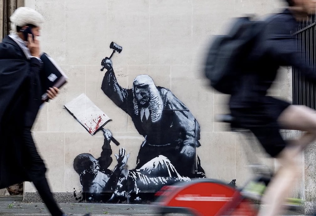 banksy Justice