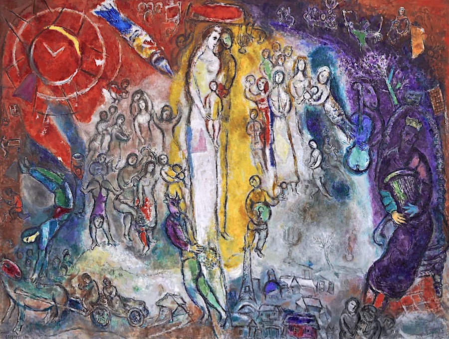 Marc Chagall, Le songe du Roi David, 1966Courtesy Christie's Images Ltd