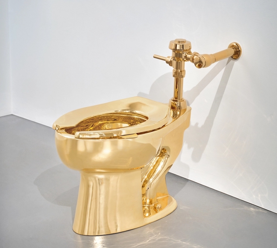 Maurizio Cattelan America Photo Courtesy Sotheby's