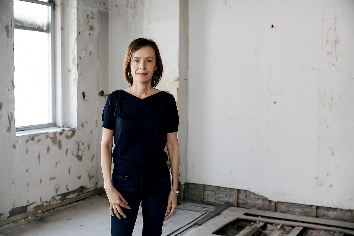 Almine Rech and Paul de Froment. Portrait by Bec Lorrimer. Courtesy Almine Rech Gallery.