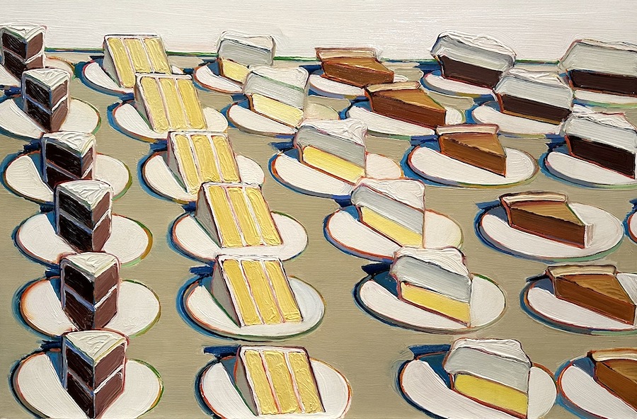 Wayne Thiebaud (American, born Mesa, Arizona, 1920)Pie Counter, 1963