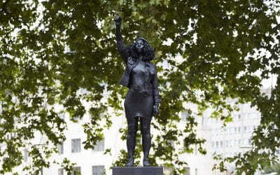 Marc Quinn Replaces Statue Of Edward Colston With BLM Protester