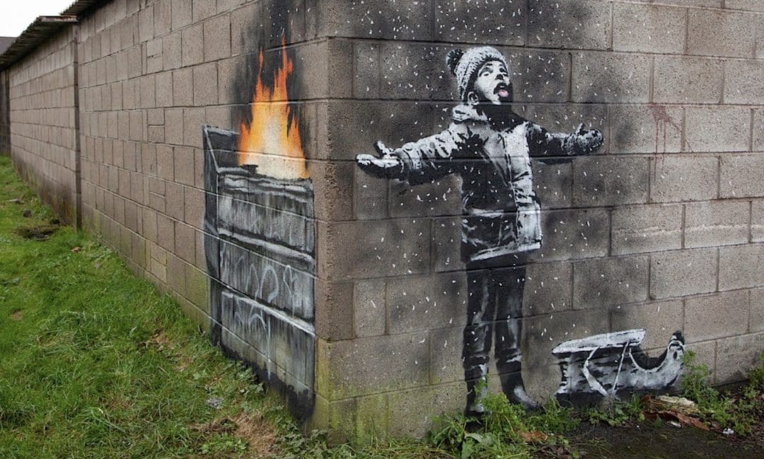 Banksy Port Talbot Mural Sells To Dealer For Six Figures
