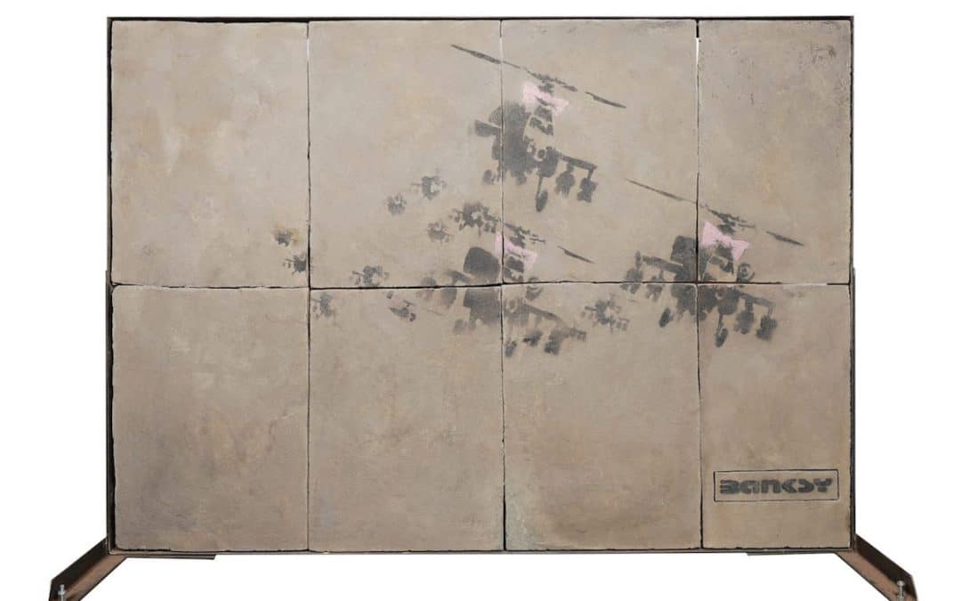 Banksy: Excavated Happy Choppers Mural Could Fetch £700k 