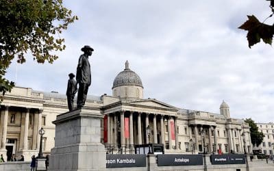 Samson Kambalu Antelope Takes Over Fourth Plinth Commission In Trafalgar Square