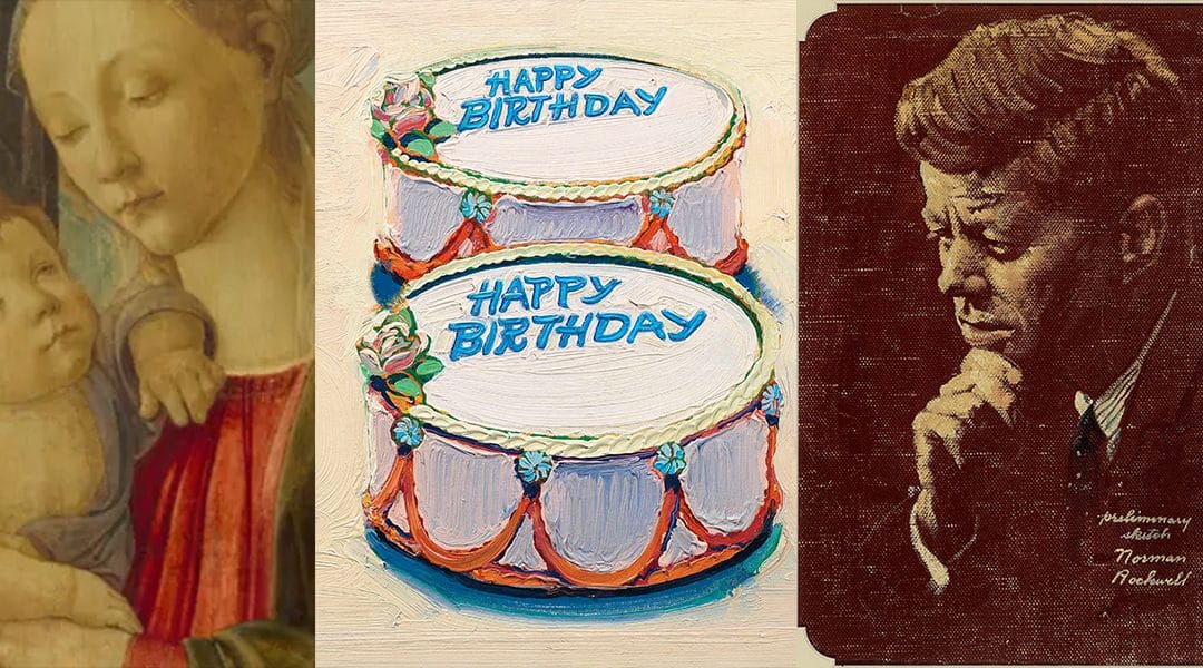 Imelda Marcos’ Botticelli Vanishes – Happy 100 Wayne Thiebaud – Iconic JFK Rockwell Painting Auctioned