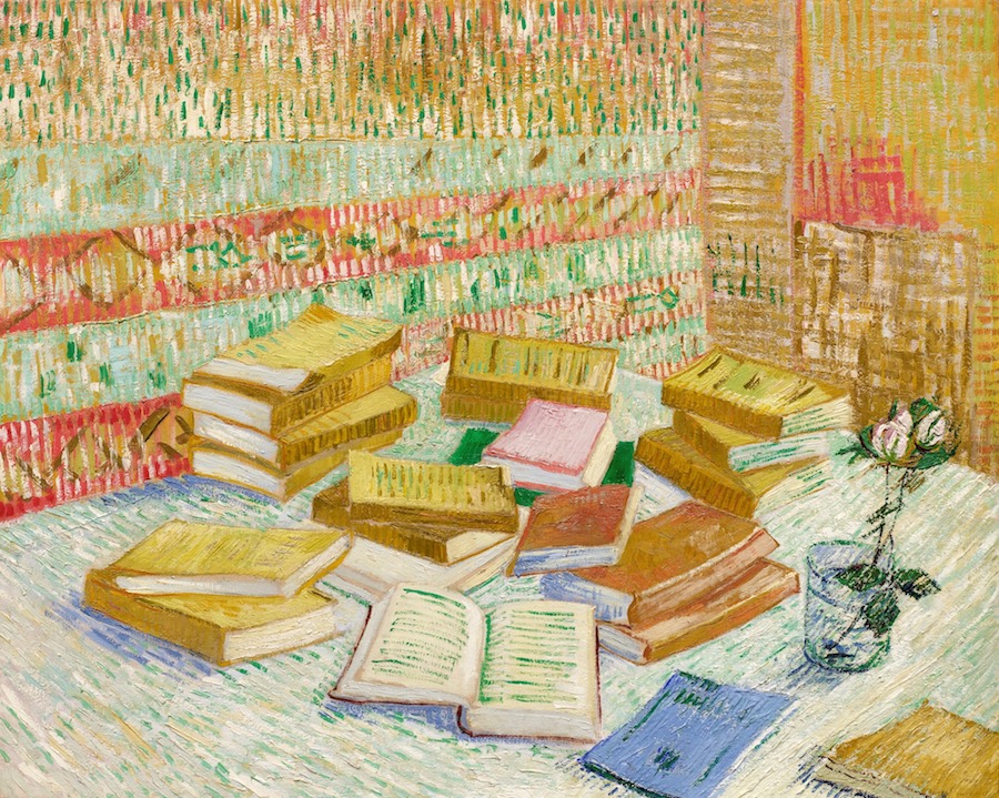 Vincent Van Gogh Parisian Novels (1887) Photo Courtesy Sotheby's