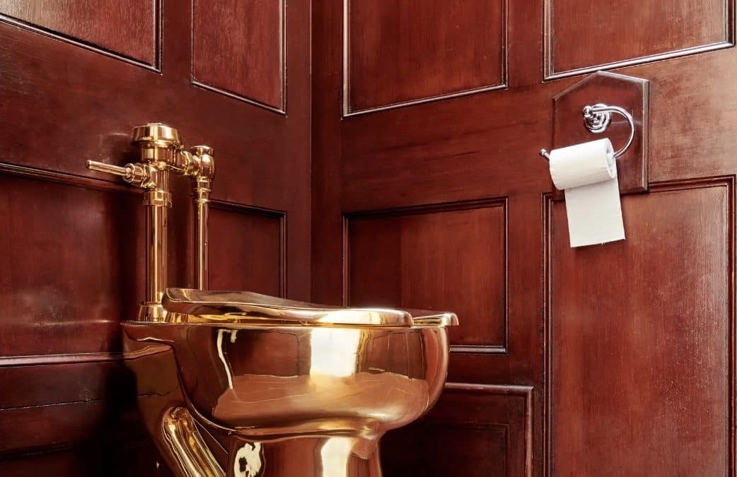 Stolen Solid Gold Toilet By Artist Maurizio Cattelan Four Men Charged