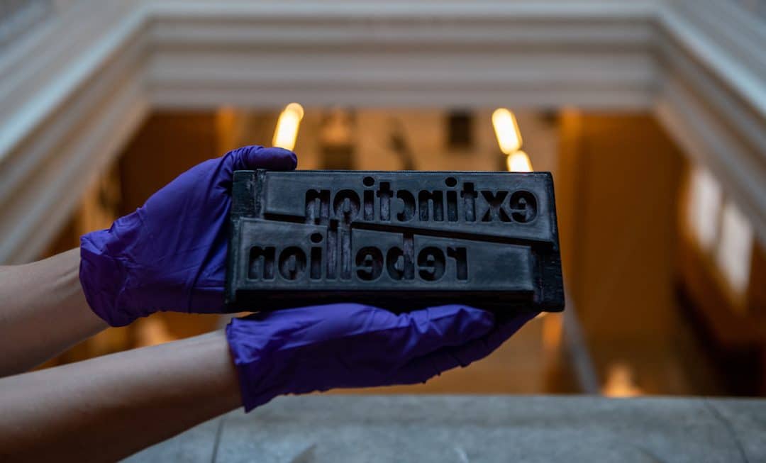 V&A Acquires Extinction Rebellion Graphic Design Archive