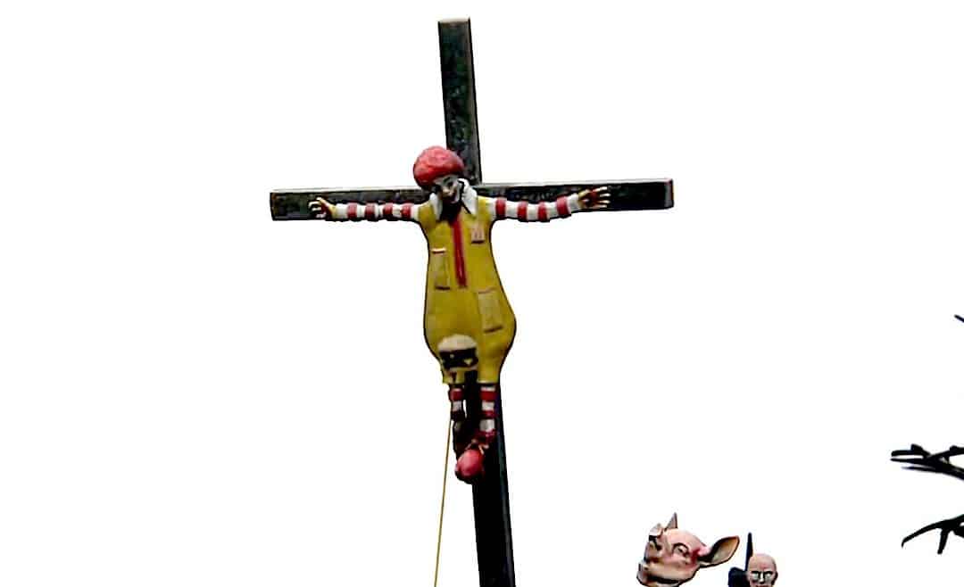 McJesus Sculpture Sparks Protest At Haifa Museum