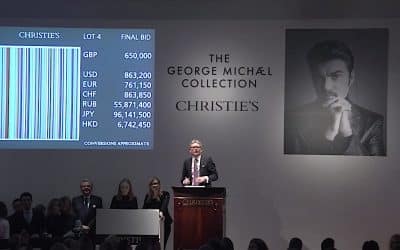 George Michael Art Collection Auction Raises £9.4m For Philanthropic Work