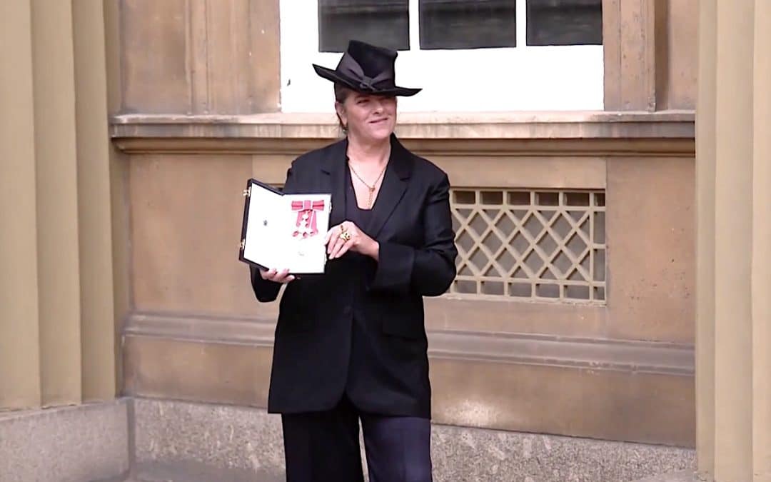 Dame Tracey Emin: Investiture Ceremony Held At Buckingham Palace 