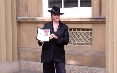 Dame Tracey Emin: Investiture Ceremony Held At Buckingham Palace 