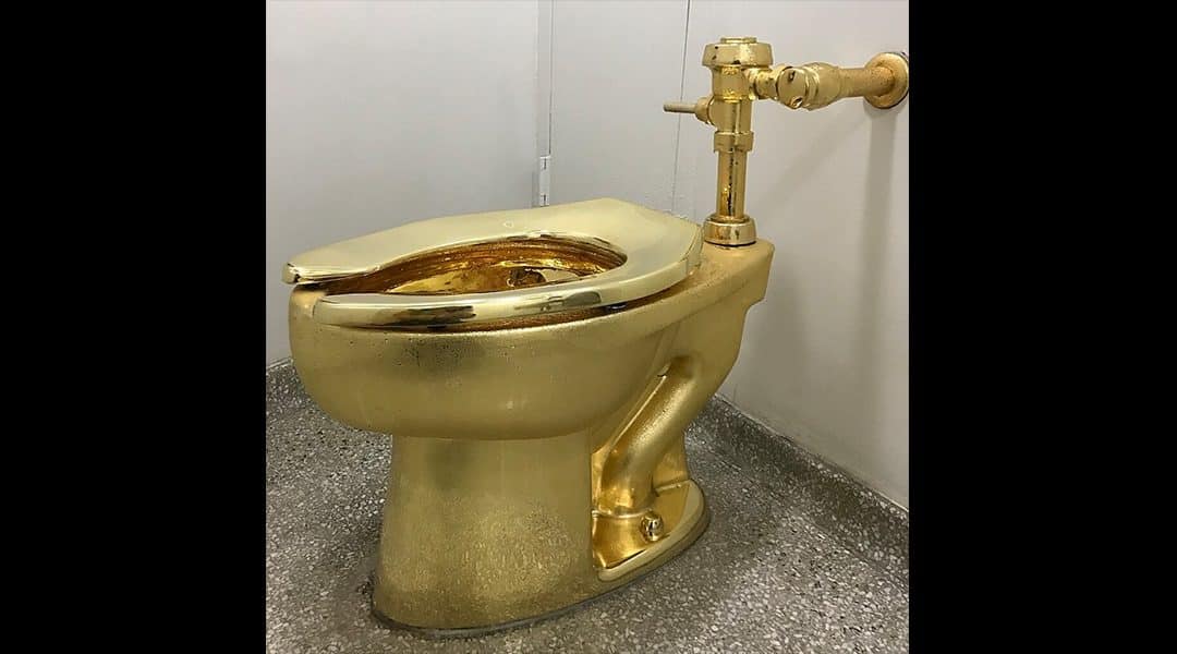 Maurizio Cattelan Gold Toilet Heist: Blenheim Palace Thief Avoids Jail