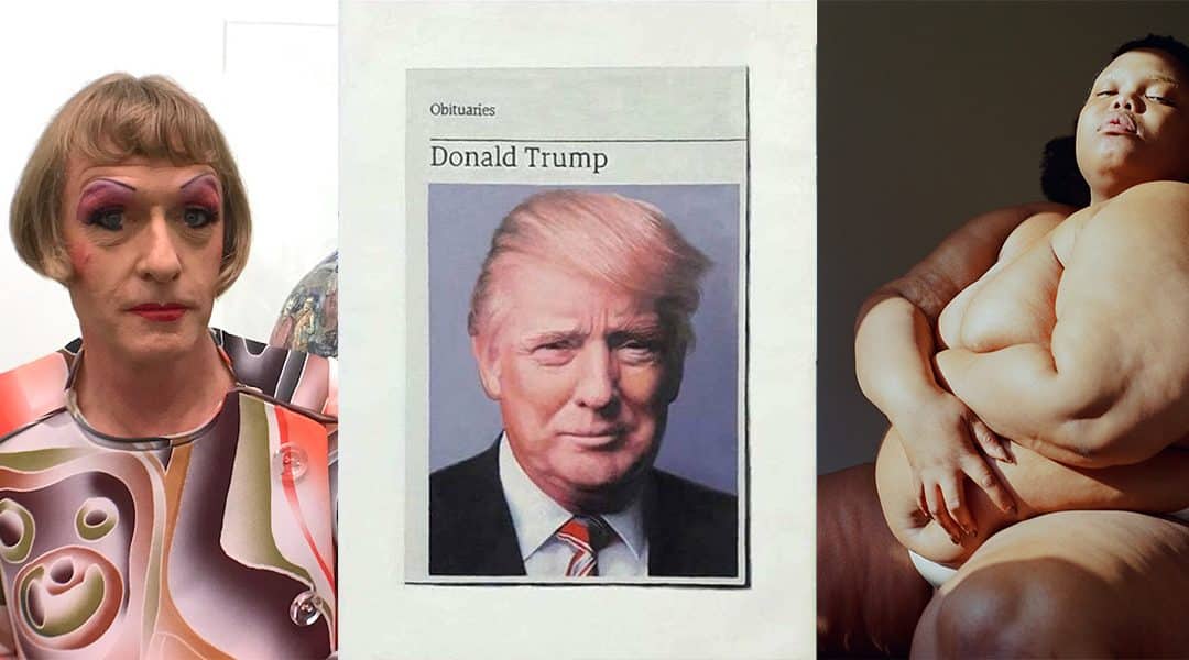 Grayson Perry’s Dead Wood Comment – Donald Trump’s Political Obituary – Taylor Wessing All Women Shortlist