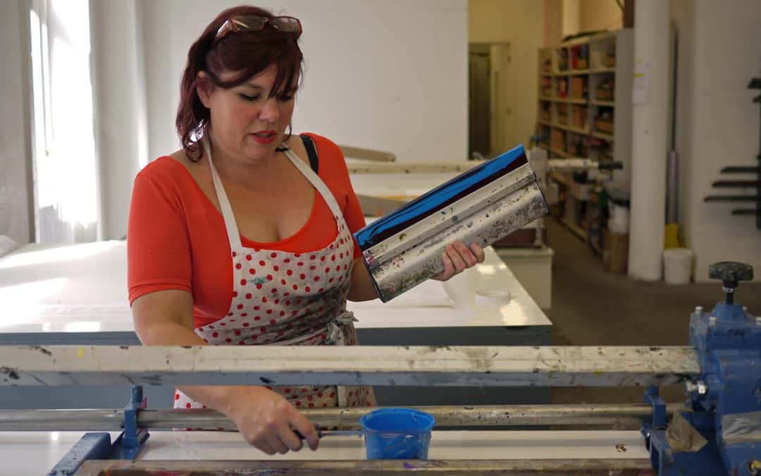 Glasgow Print Studio Re-Opens After Lockdown – Clare Henry
