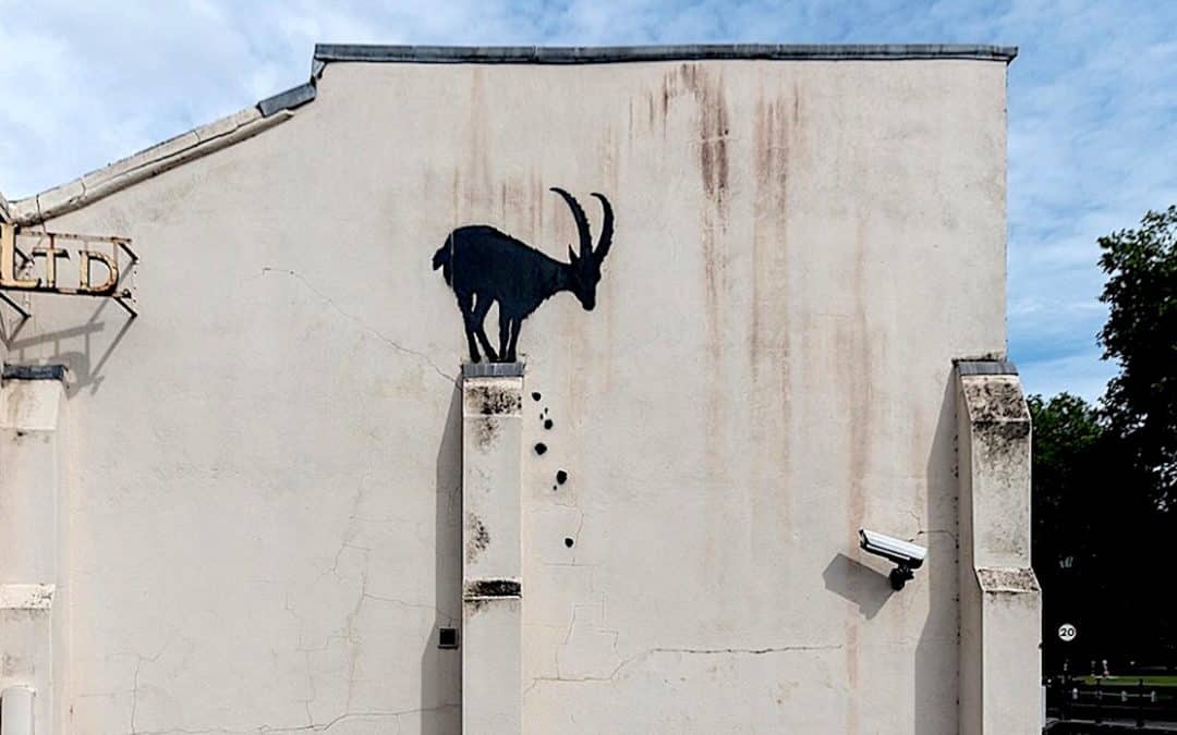 Banksy Goat Artwork Removed From London Building Amid Refurbishment Plans
