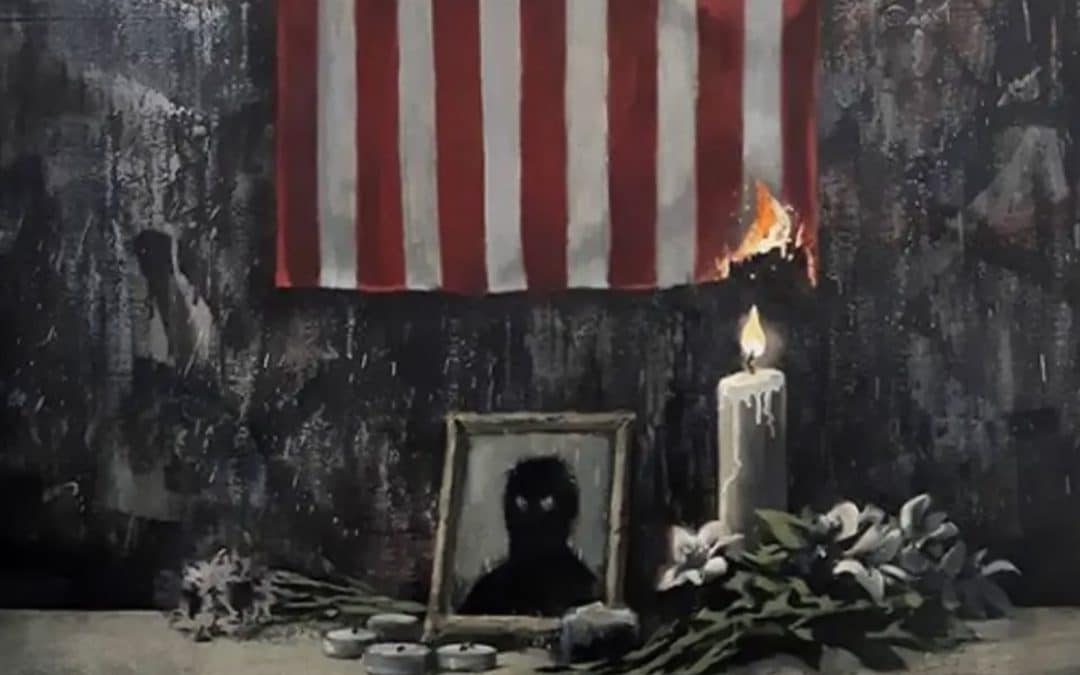 Banksy Unveils New Painting Honouring George Floyd’s Memory