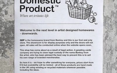 Banksy Opens Croydon Pop Up Shop