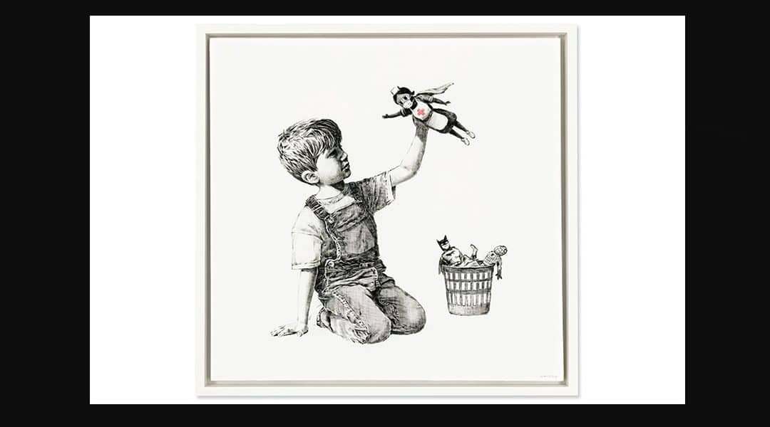 Banksy Game Changer Raises £16.8m For NHS Charities