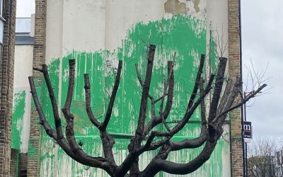 Banksy Spreads Environmental Message With Finsbury Park Tree Installation