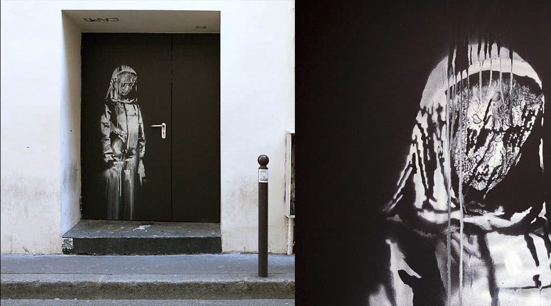 Banksy Bataclan Sad Girl Eight Convicted Of Art Theft 