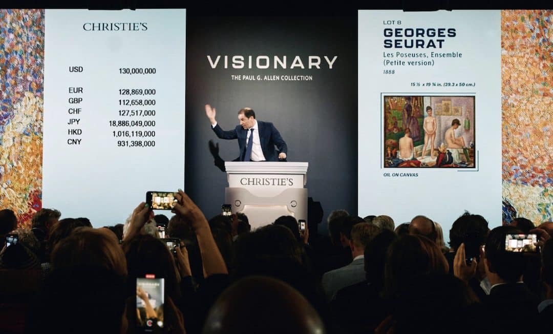 Paul G. Allen Collection Achieves $1.5B Auction Record For Christie’s