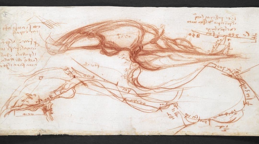 Da Vinci Notebooks Displayed Together In British Library First