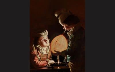 Export Ban For Joseph Wright Of Derby Two Boys With A Bladder 