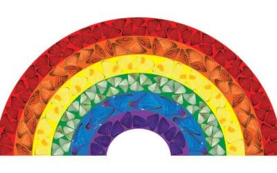 Damien Hirst Creates Rainbow Edition To Support NHS Corona Crisis