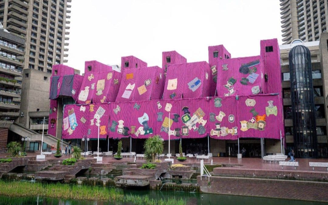 Ibrahim Mahama Transforms Barbican’s Lakeside Terrace with New Public Commission