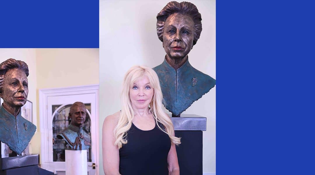 UK Youth Charity Gifted Bronze Sculpture of HRH The Princess Royal