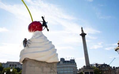 Heather Phillipson Quietly Unveils Fourth Plinth Commission In Trafalgar Square