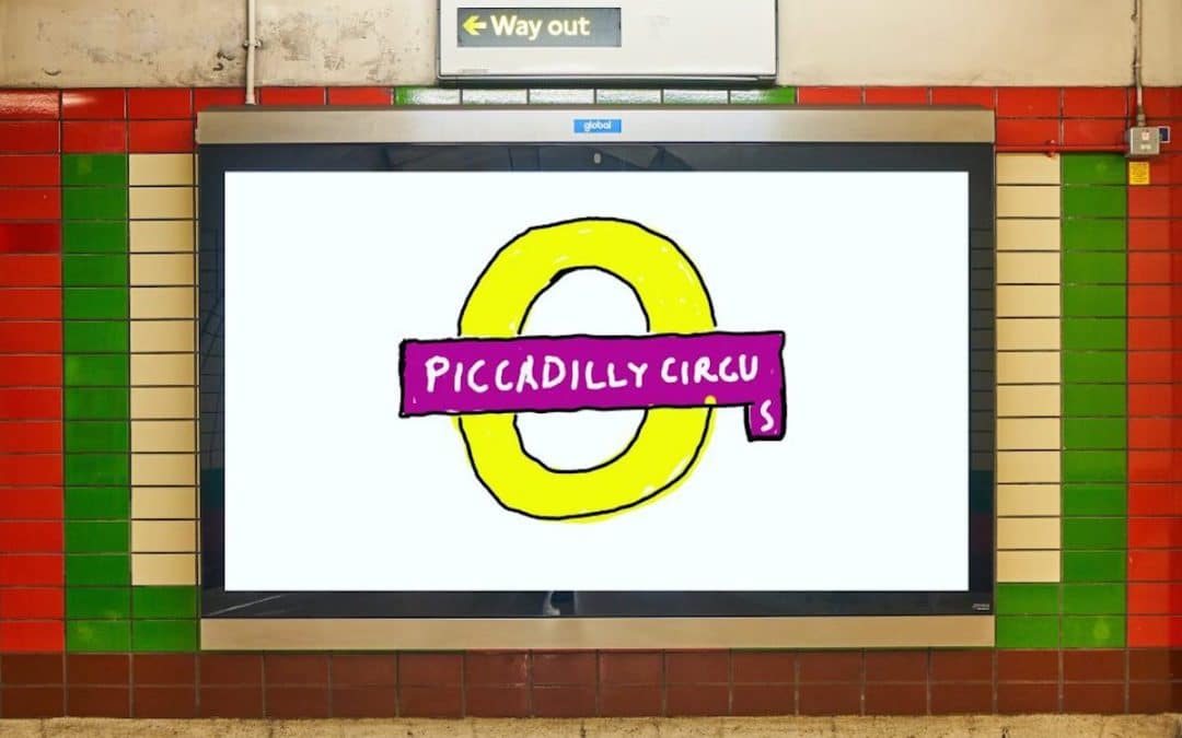 David Hockney Criticised For Childish Tube Sign Design