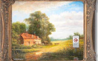 Banksy Painting Congestion Charge Owned By Sir Paul Smith To Be Auctioned