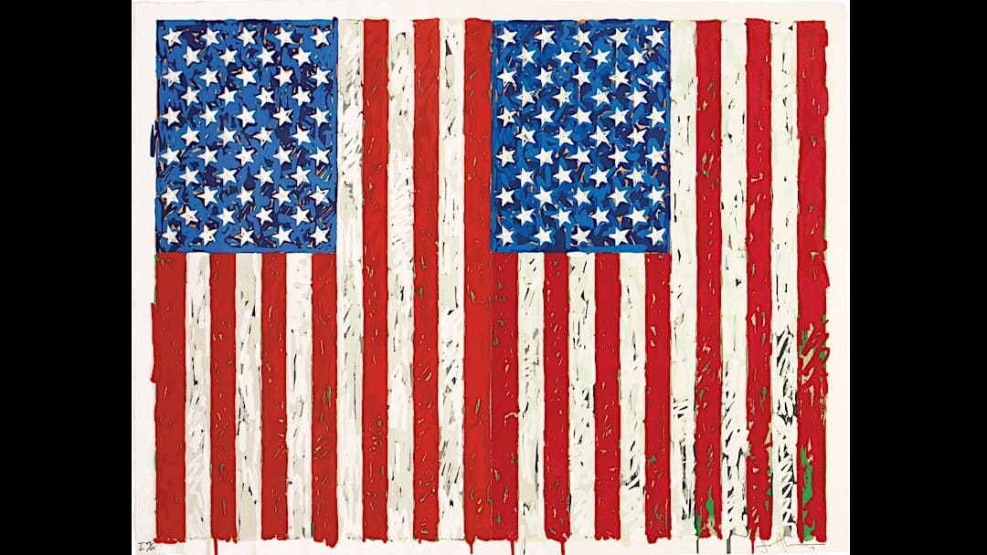 Jasper Johns Flag Print Valued At $1m Donated To The British Museum 