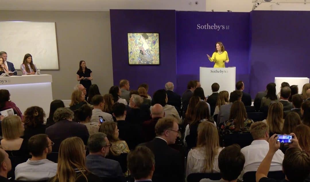 Gustav Klimt: Insipid Lady With Fan Sets New Auction Record For Europe