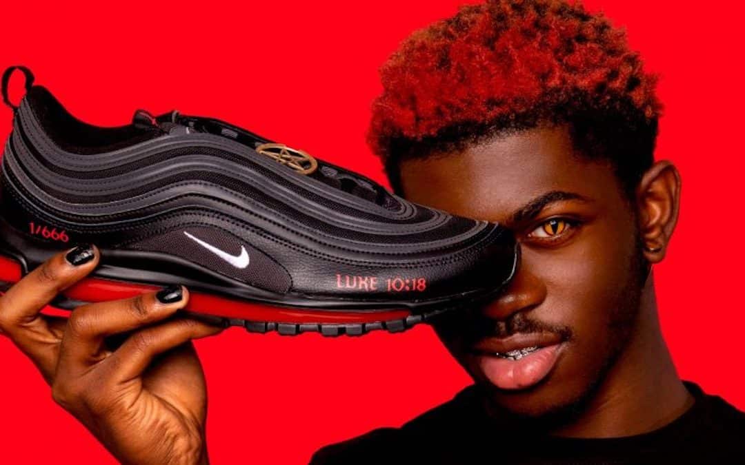 MSCHF Artist Collective: NIKE Blocks Sale Of Modified 666 Satan Shoes 