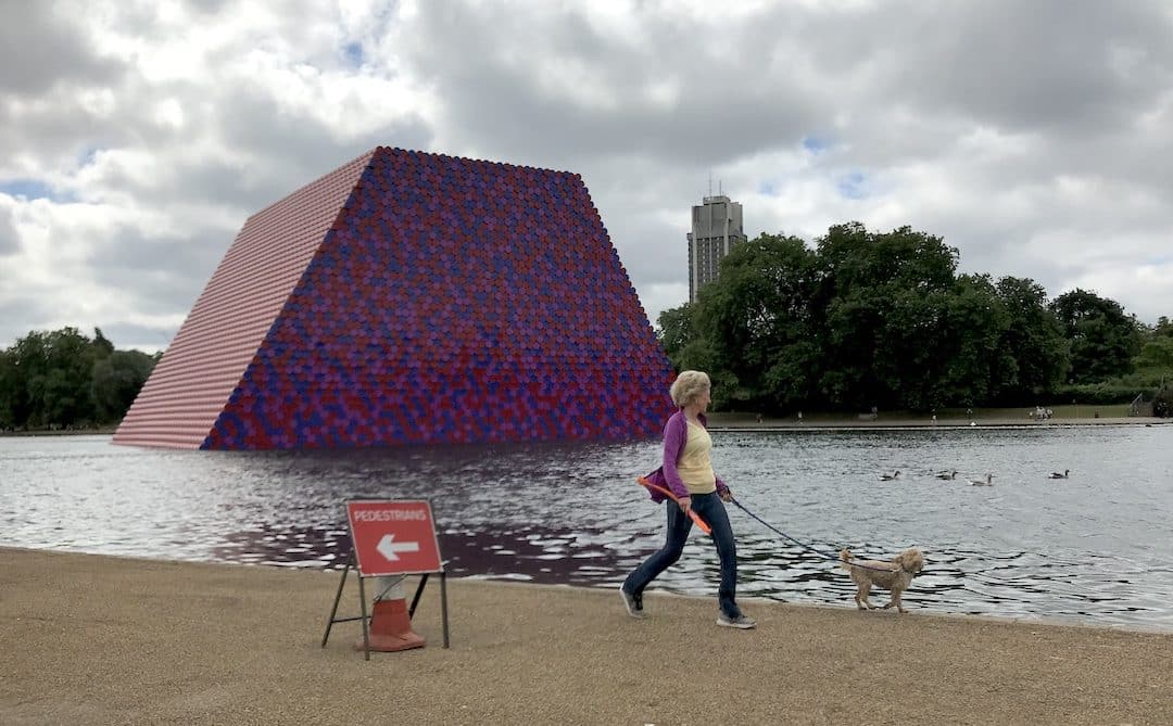 Christo’s Mastaba Returns To Serpentine In Augmented Reality