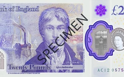 New £20 Note To Feature Artist JMW Turner And Turner Contemporary Gallery