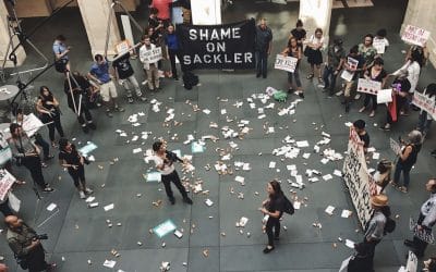 Nan Goldin Harassed By Sackler PI – Olafur Eliasson Climate Change Initiative – Sotheby’s First Women-Only Artists Sale