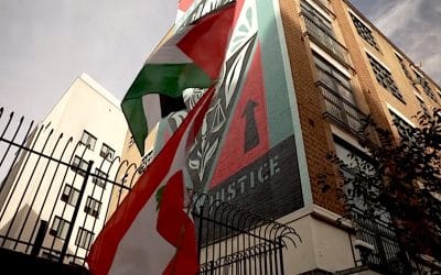 Shepard Fairey: Pro-Palestinian March Delays US Ambassador’s Mural Visit
