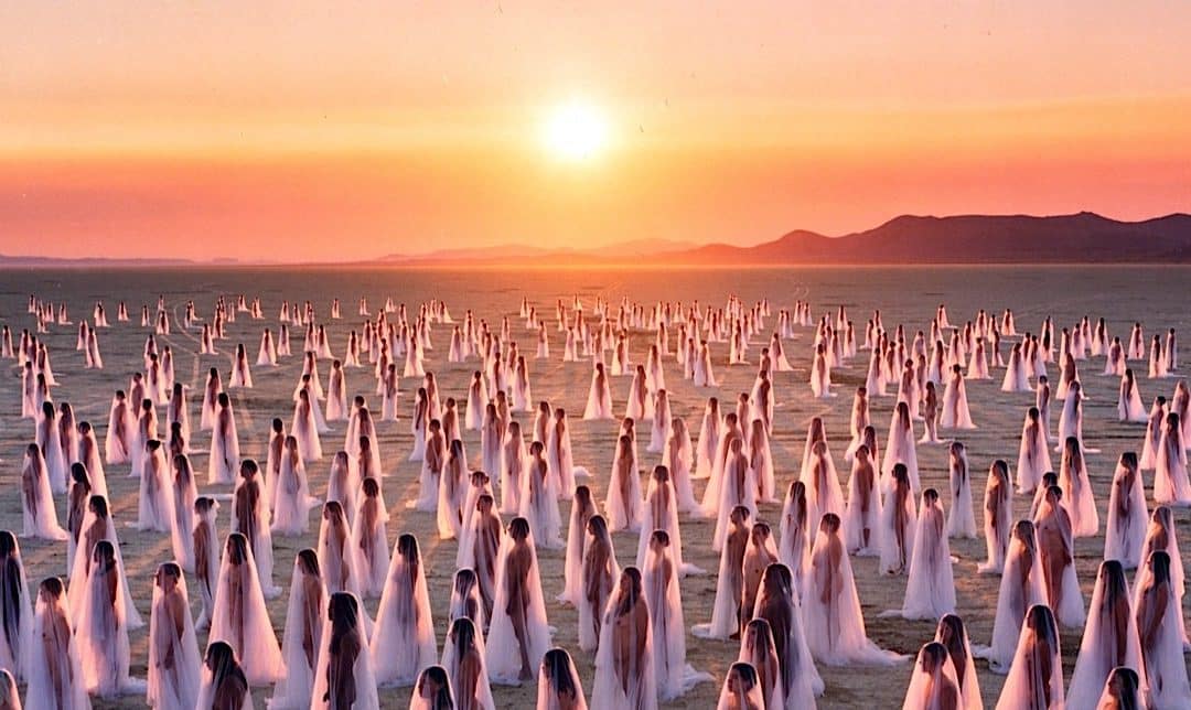 Spencer Tunick Nude Installations Take On Facebook and Instagram Censorship