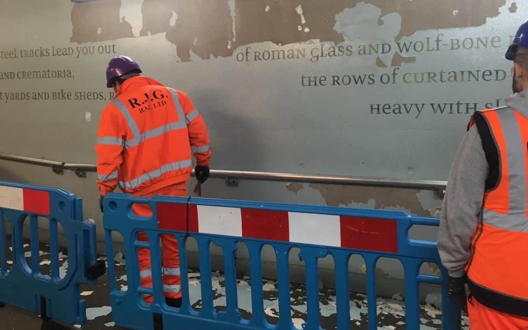 Preservation Of A Much Loved Waterloo Public Art Poem – Sue Hubbard